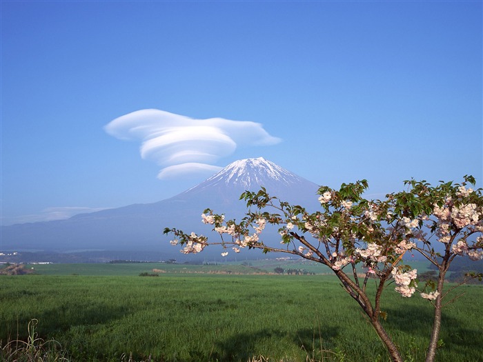 Гора Фудзи, Япония обои (2) #6