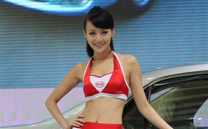 2010 Beijing International Auto Show de beauté (1) (le vent chasse les nuages de travaux) #13