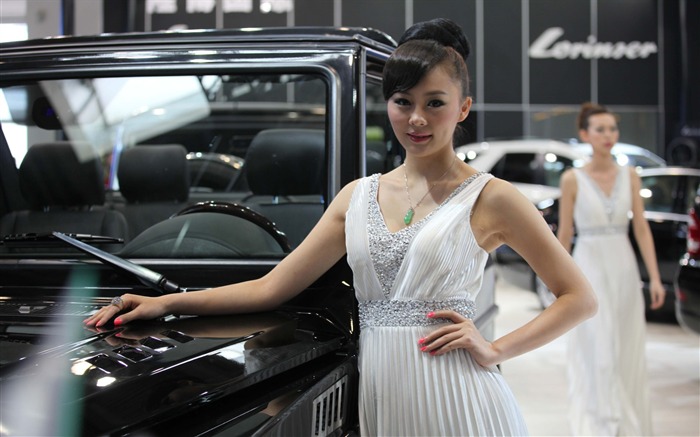 2010 Beijing International Auto Show Schönheit (1) (der Wind jagte die Wolken Werke) #35