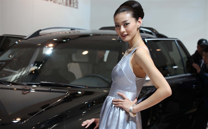 2010北京国際自動車ショーの美しさ (2) (風を追う動作の雲) #25