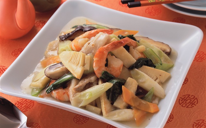 Čínské jídlo kultura tapety (2) #17