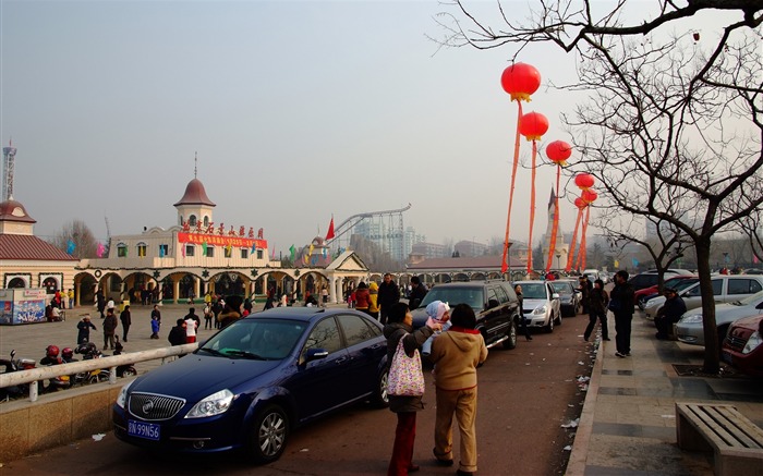 Joyeux Nouvel An chinois du Temple Beijing Yang (œuvres des barres d'armature) #9