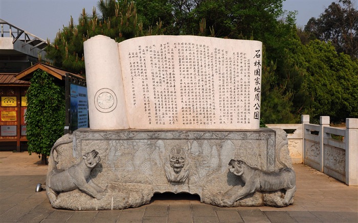 Forêt de pierre dans la ligne du Yunnan (2) (œuvres loup Khitan) #31