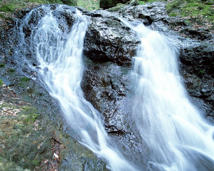 Waterfall-Streams Wallpaper (1) #13