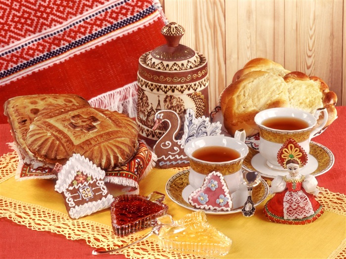 Russian type diet meal wallpaper (2) #19