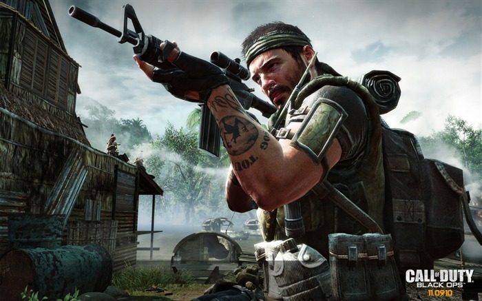 Call of Duty: Negro Ops fondos de escritorio de alta definición #1