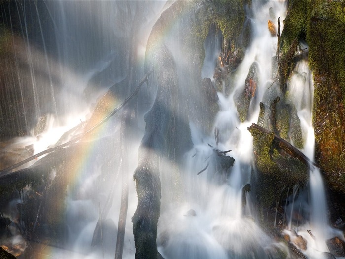 Waterfall streams wallpaper (10) #7