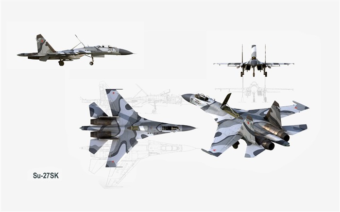CG wallpaper vojenská letadla #6
