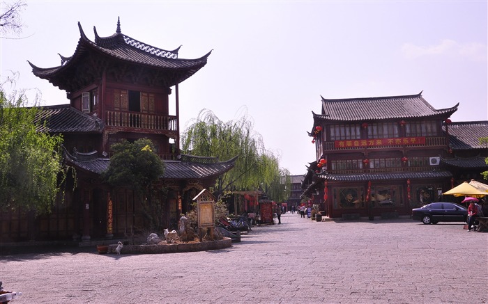 Starobylé město Lijiang atmosféra (2) (starý Hong OK práce) #19