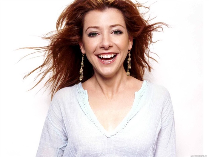 Alyson Hannigan krásnou tapetu #4