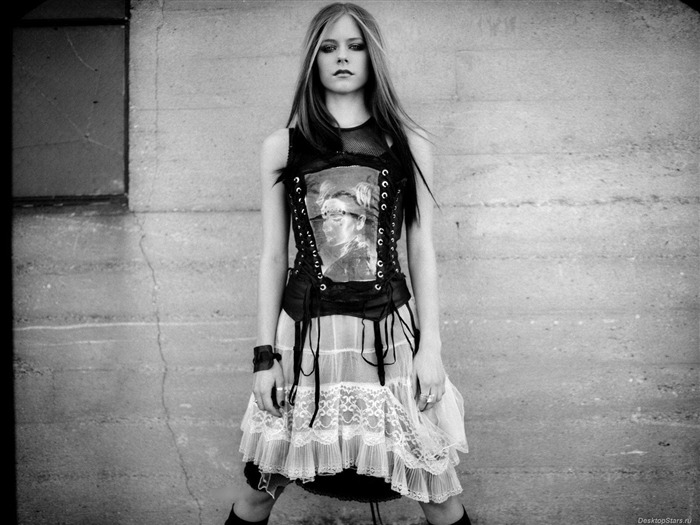 Avril Lavigne 艾薇儿·拉维妮 美女壁纸(三)8