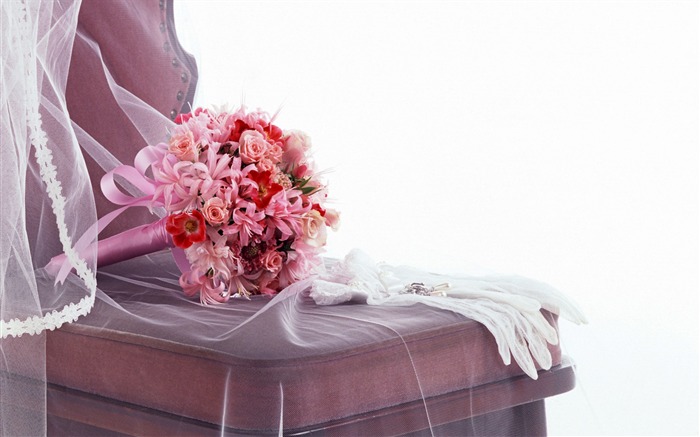 結婚式や花の壁紙 (1) #8