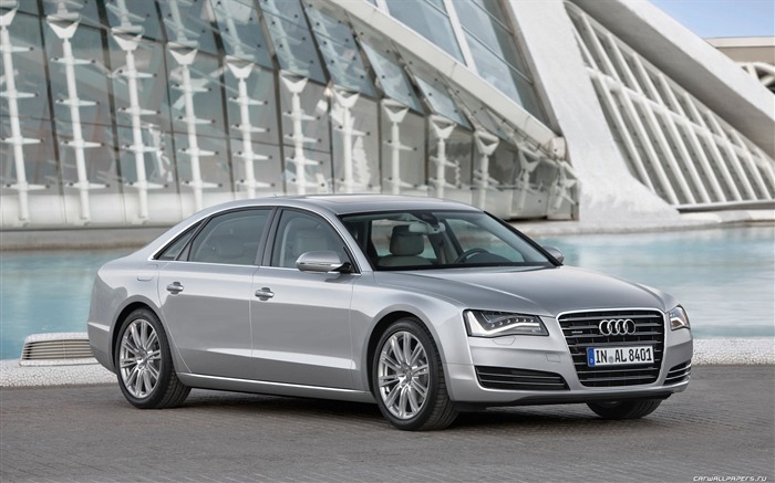 Audi A8 L 3.0 TFSI Quattro - 2010 HD wallpaper #1