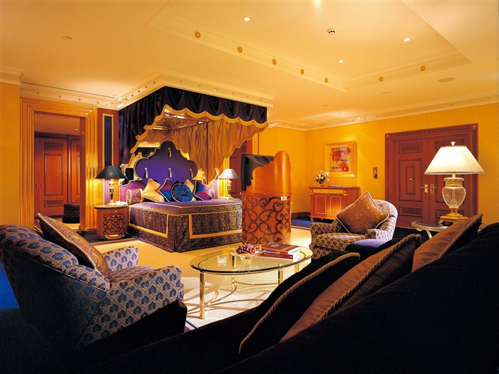Sept étoiles hôtel Burj Dubai fonds d'écran #2