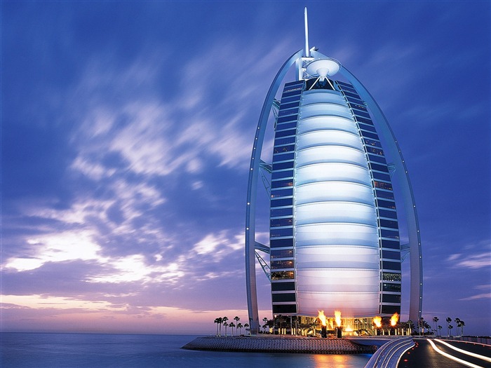 Sept étoiles hôtel Burj Dubai fonds d'écran #13