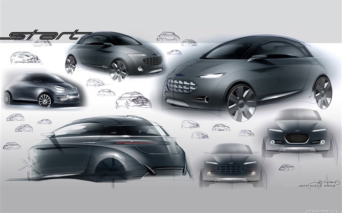 Ford Start Concept - 2010 HD Wallpaper #23