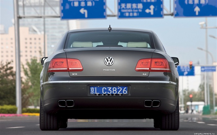 Volkswagen Phaeton W12 larga distancia entre ejes - 2010 fondos de escritorio de alta definición #15