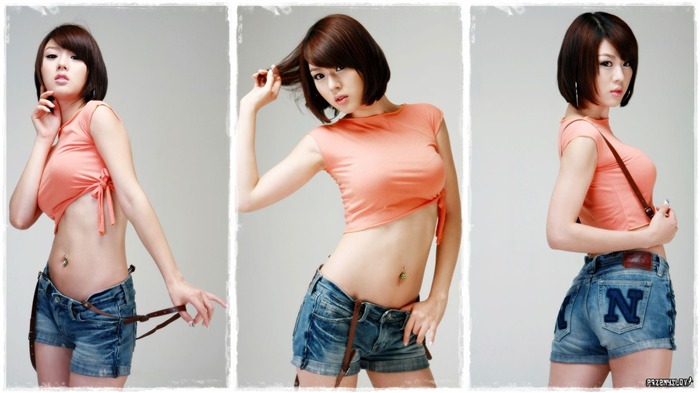 Korejský autosalonu model Hwang Mi Hee Song & Jina #13