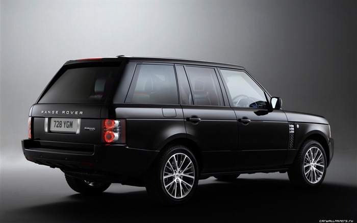 Land Rover Range Rover Negro Edición - 2011 fondos de escritorio de alta definición #19