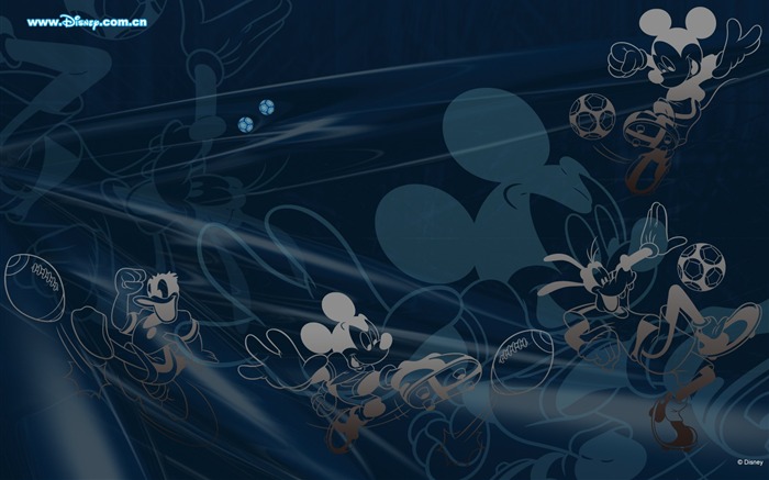 Fondo de pantalla de dibujos animados de Disney Mickey (1) #7
