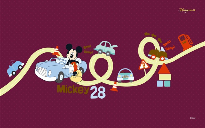 Disney cartoon Mickey Wallpaper (2) #9