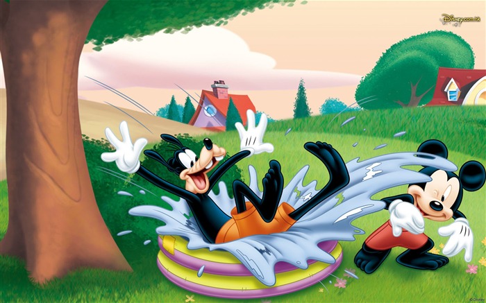 Disney cartoon Mickey Wallpaper (2) #19