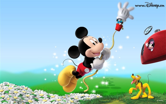 Disney-Zeichentrickfilm Mickey Wallpaper (4) #19