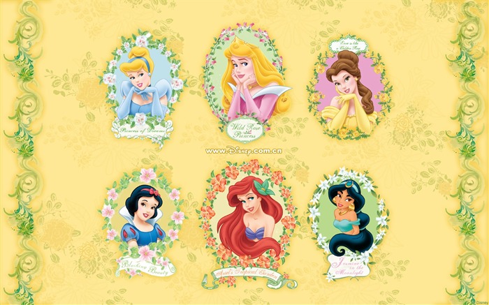 Princess Disney-Zeichentrickfilm Tapete (1) #10