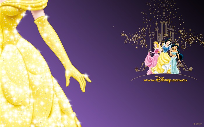 Princess Disney-Zeichentrickfilm Tapete (1) #17