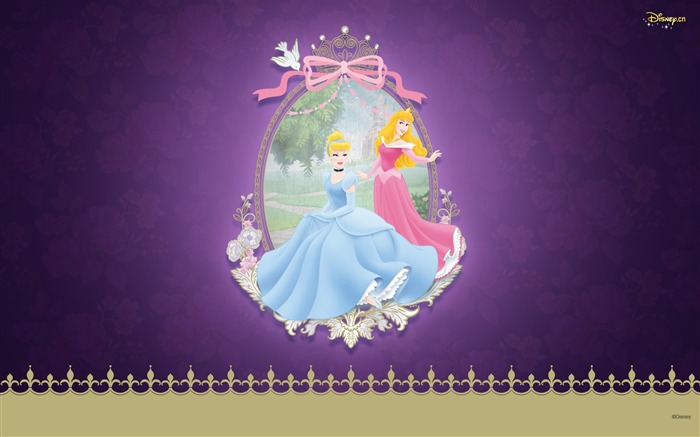 Princesa Disney de dibujos animados fondos de escritorio (2) #11