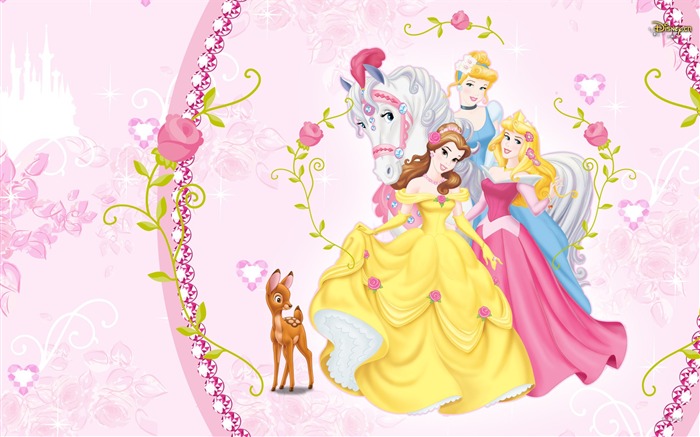 Princesa Disney de dibujos animados fondos de escritorio (3) #18