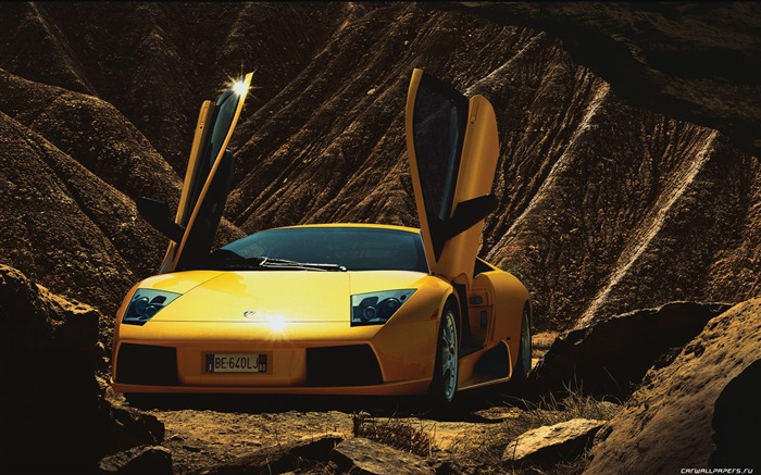 Lamborghini Murcielago - 2001 HD wallpaper (1) #5