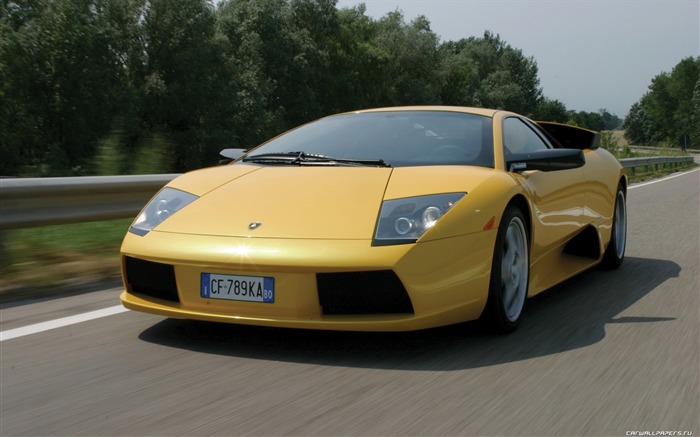 Lamborghini Murcielago - 2001 HD обои (1) #25