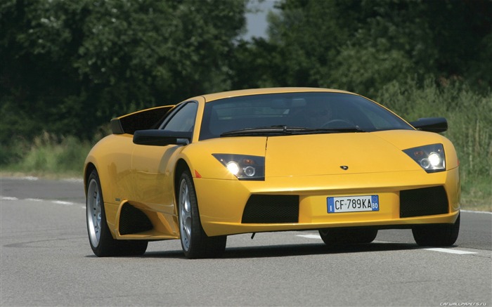 Lamborghini Murcielago - 2001 HD обои (1) #29