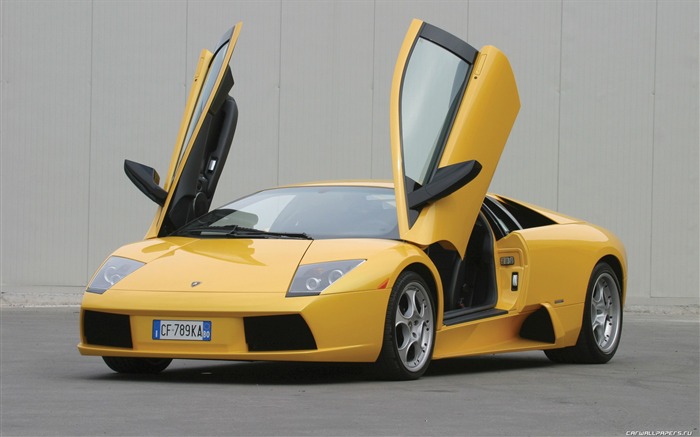 Lamborghini Murcielago - 2001 HD обои (2) #1