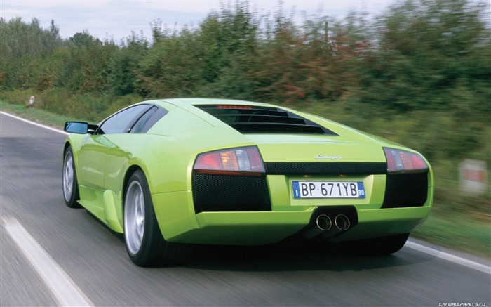 Lamborghini Murcielago - 2001 HD обои (2) #42
