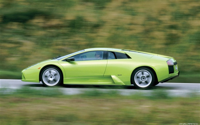Lamborghini Murcielago - 2001 HD обои (2) #43