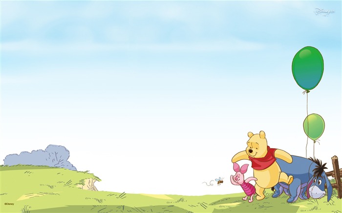Walt Disney cartoon Winnie the Pooh wallpaper (2) #3