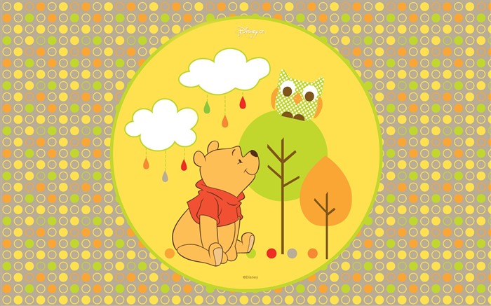 Walt Disney cartoon Winnie the Pooh wallpaper (2) #5