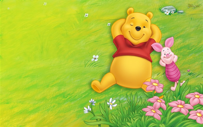 Walt Disney cartoon Winnie the Pooh wallpaper (2) #8