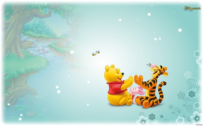 Walt Disney Zeichentrickfilm Winnie the Pooh Tapete (2) #22