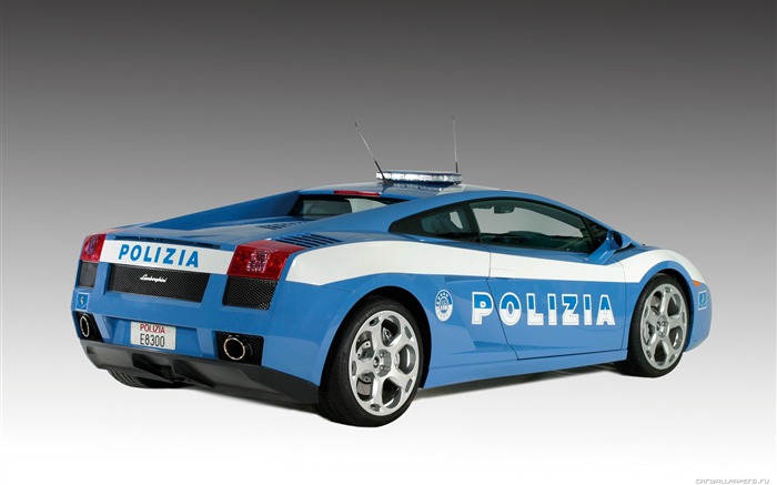 Lamborghini Gallardo Policía - 2005 fondos de escritorio de alta definición #6