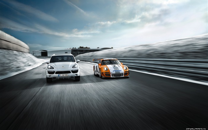 Porsche Cayenne S Hybrid - 2010 HD Wallpaper #10