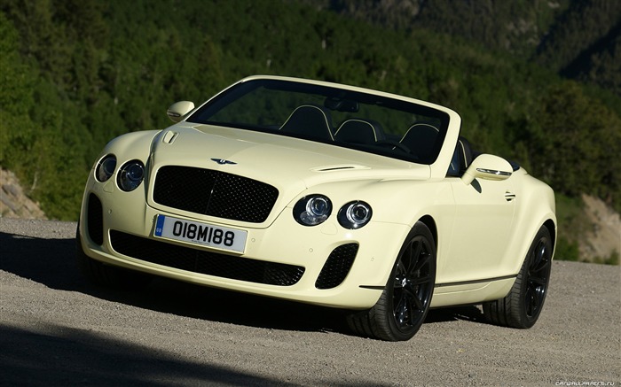 Bentley Continental Supersports Convertible - 2010 HD обои #14