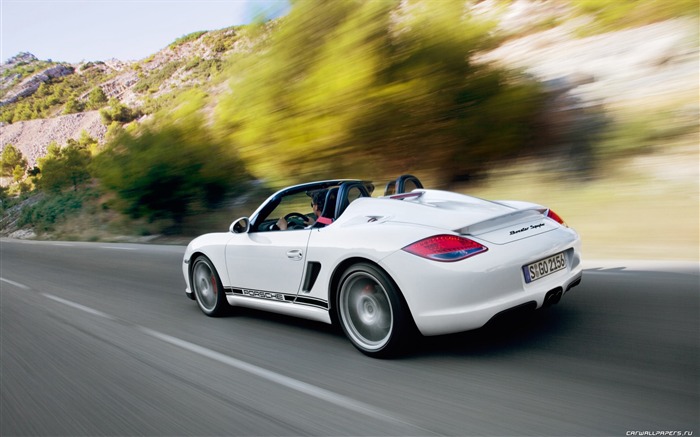 Porsche Boxster Spyder - 2010 HD обои #9