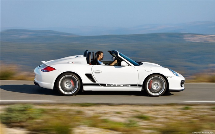 Porsche Boxster Spyder - 2010 HD tapetu #11