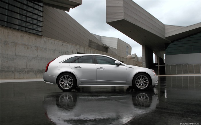 Cadillac CTS Sport Wagon - 2011 HD обои #8