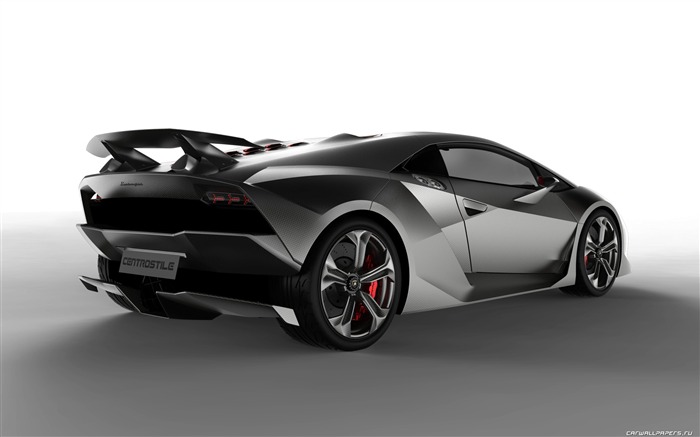 Концепт-кар Lamborghini Sesto Elemento - 2010 HD обои #2