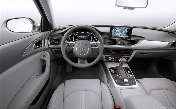 Гибридный Audi A6 - 2011 HD обои #10
