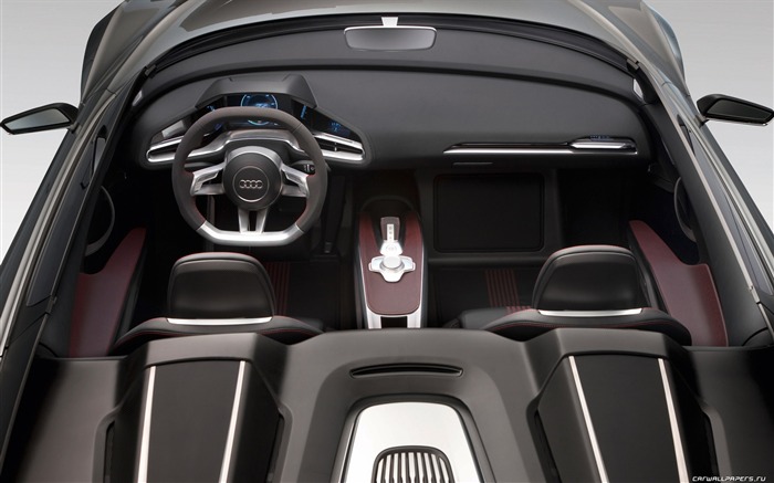 Концепт-кар Audi E-электронов Spyder - 2010 HD обои #26